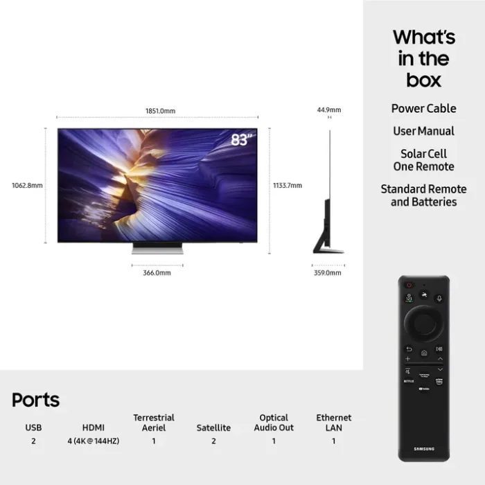 Samsung QE83S90F 83" OLED (2025) - Image 5