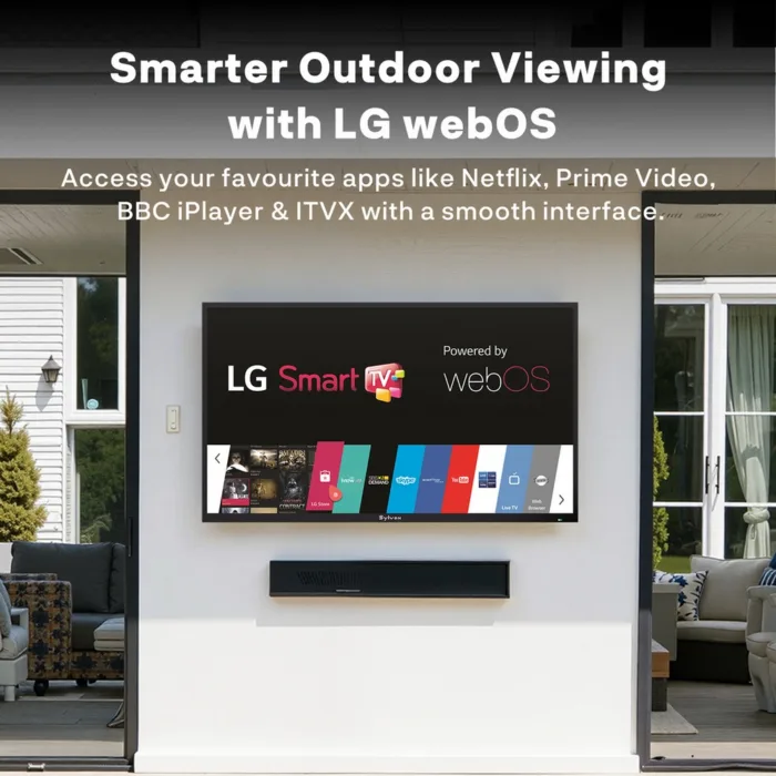 Sylvox OT65B1K4GC 65" Partial Sun Outdoor TV - Image 6