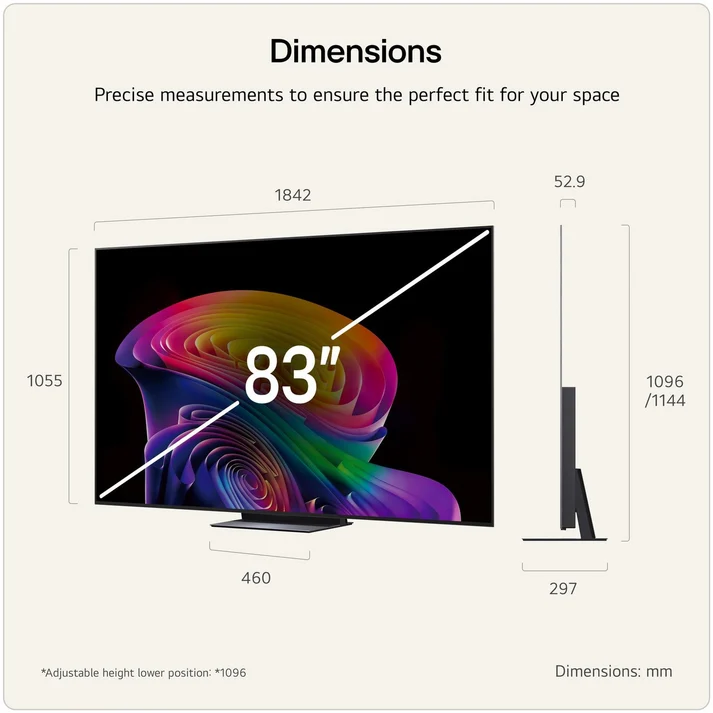 LG OLED83C66 83"OLED - Image 3